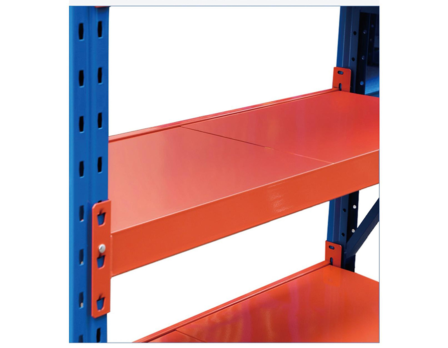Prateleiras sem parafusos para serviços médios (500-800 kg/camada)
