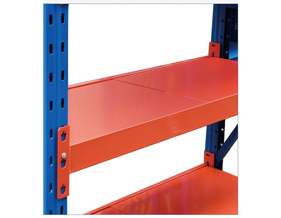 Prateleiras sem parafusos para serviços leves (≤150 kg/camada)