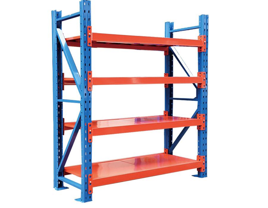 Prateleiras sem parafusos para serviços leves (≤150 kg/camada)