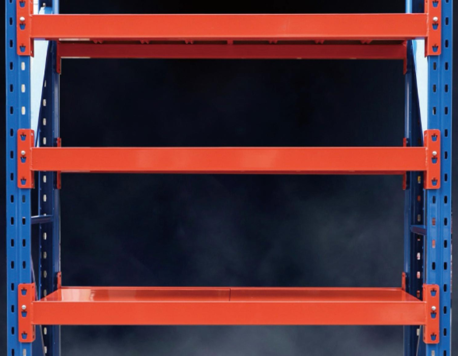 Prateleiras sem parafusos para serviços médios (500-800 kg/camada)