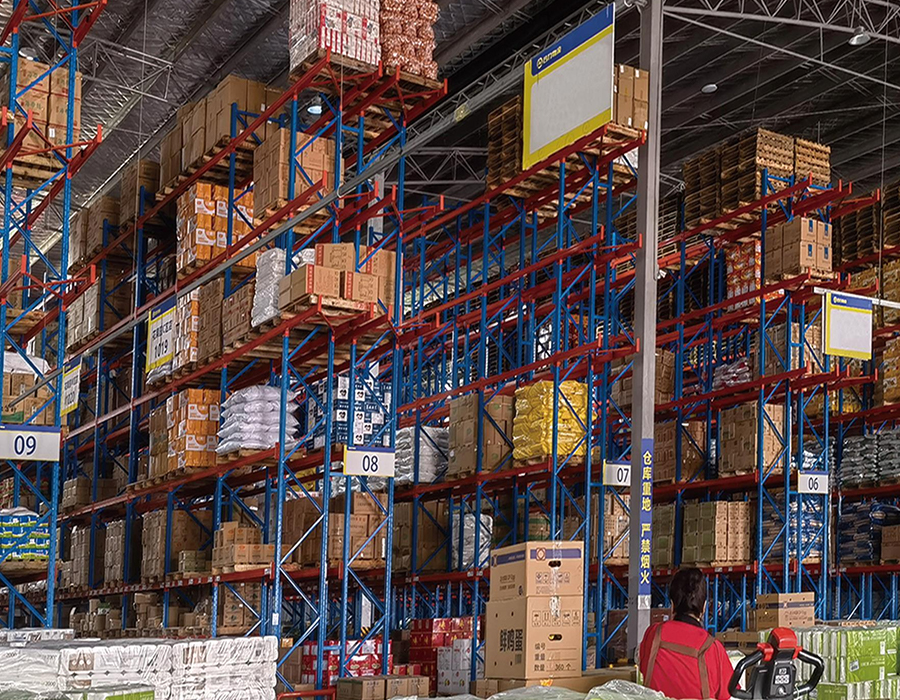 Estantes de paletes para serviços pesados